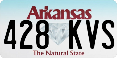 AR license plate 428KVS