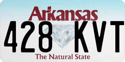 AR license plate 428KVT