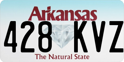 AR license plate 428KVZ