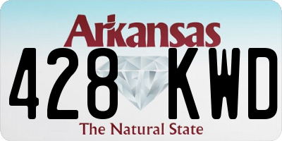 AR license plate 428KWD
