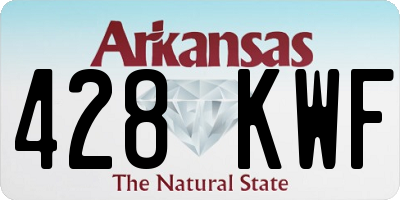AR license plate 428KWF