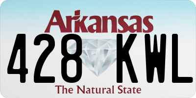AR license plate 428KWL