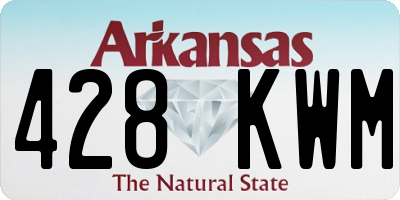 AR license plate 428KWM