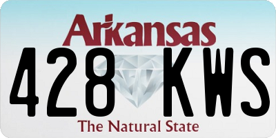 AR license plate 428KWS