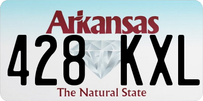 AR license plate 428KXL