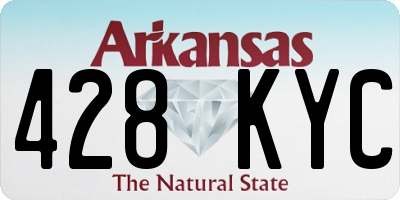 AR license plate 428KYC