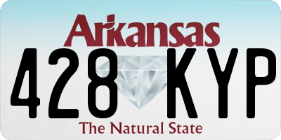AR license plate 428KYP