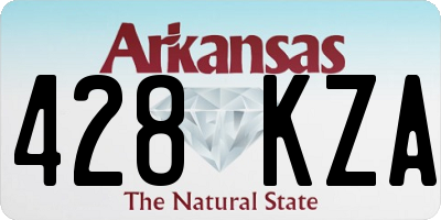 AR license plate 428KZA