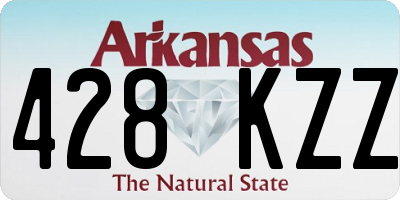 AR license plate 428KZZ