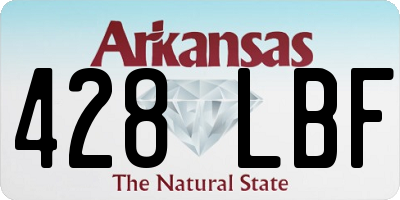 AR license plate 428LBF