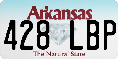 AR license plate 428LBP