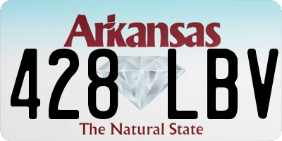 AR license plate 428LBV
