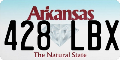 AR license plate 428LBX