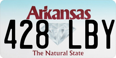 AR license plate 428LBY