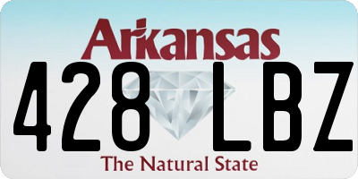 AR license plate 428LBZ