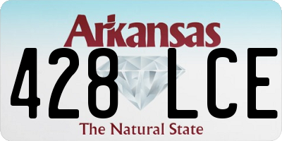 AR license plate 428LCE