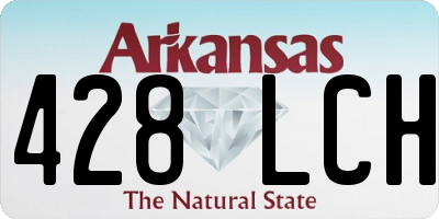 AR license plate 428LCH
