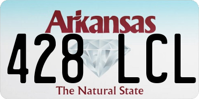 AR license plate 428LCL