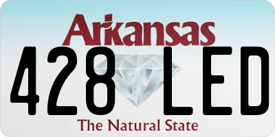 AR license plate 428LED