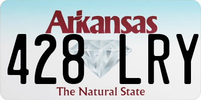 AR license plate 428LRY