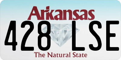 AR license plate 428LSE