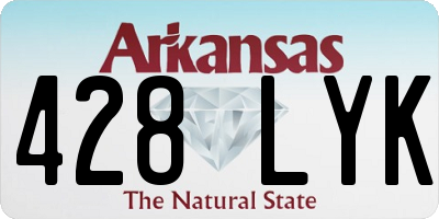 AR license plate 428LYK