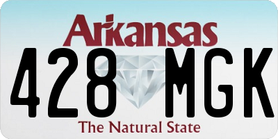 AR license plate 428MGK