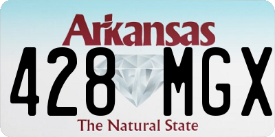 AR license plate 428MGX
