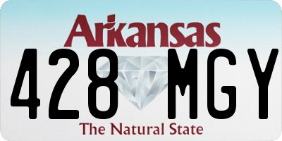 AR license plate 428MGY