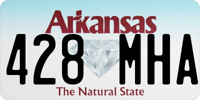 AR license plate 428MHA