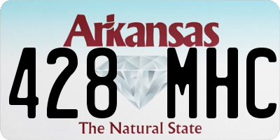 AR license plate 428MHC
