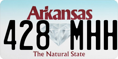 AR license plate 428MHH