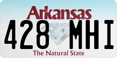 AR license plate 428MHI