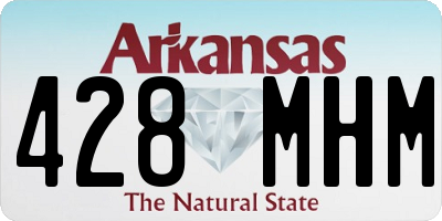 AR license plate 428MHM
