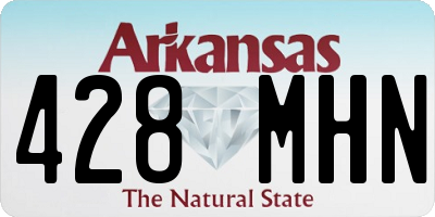 AR license plate 428MHN
