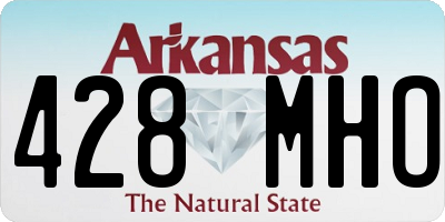AR license plate 428MHO