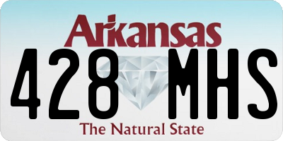 AR license plate 428MHS