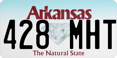 AR license plate 428MHT