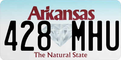 AR license plate 428MHU