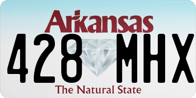 AR license plate 428MHX