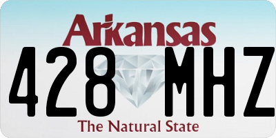 AR license plate 428MHZ