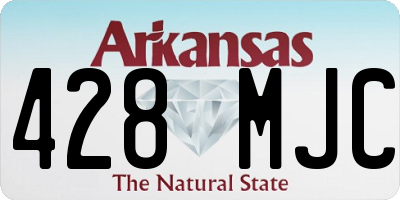 AR license plate 428MJC