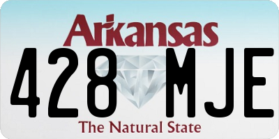 AR license plate 428MJE