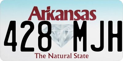 AR license plate 428MJH