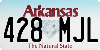 AR license plate 428MJL