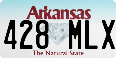 AR license plate 428MLX