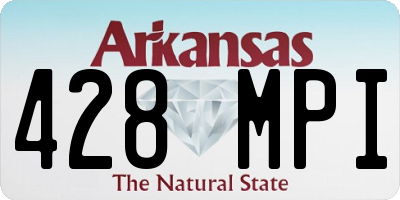 AR license plate 428MPI