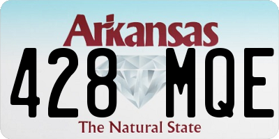 AR license plate 428MQE