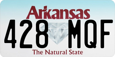 AR license plate 428MQF