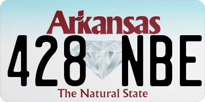 AR license plate 428NBE